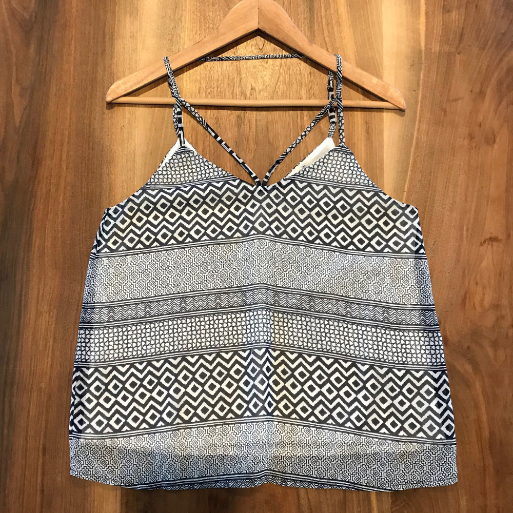 Print cage strap tank / cami from South Moon Under